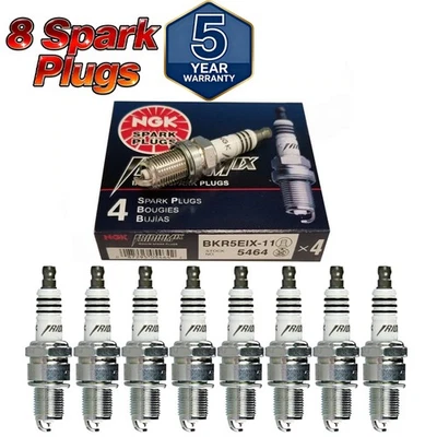 Set of 8 NGK Iridium IX Spark Plugs Set > 5464 BKR5EIX-11 > Gapped Review - Image 1 of 4