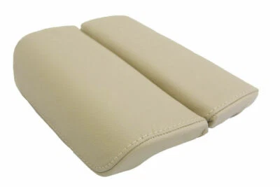 Fits 09-16 Lincoln MKS Synthetic Leather Center Console Armrest Cover Beige - Image 1 of 4