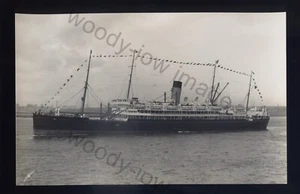 bf1850 - Bibby Line Passenger Liner - Worcestershire - bt.1931. B Feilden Foto  - Bild 1 von 1
