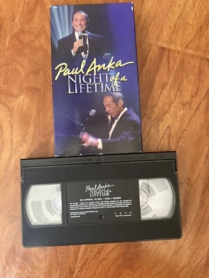 🎄Paul Anka Night of a Lifetime VHS - Image 1 of 2
