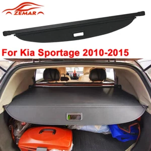 Cubierta de carga maletero trasero para Kia Sportage 2010-2015 equipaje pantalla escudo de seguridad - Imagen 1 de 11