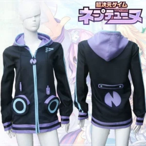 Hyperdimension Neptunia Purple Heart Cosplay Sweatshirt Hoodie custom made - Picture 1 of 5