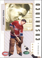 2003-04 Parkhurst Original Six Montreal Canadiens Hockey Card #82 Georges Vezina
