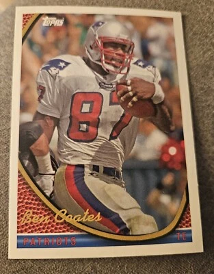 2013 Topps Archives Ben Coates #208 SP - New England Patriots  - Image 1 of 2