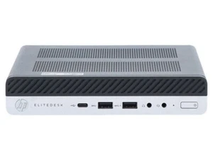 PC HP Pro Desk 600 G3 Mini- Intel G4400, 8GB RAM, 256GB SSD, Win 11, Neuw. - Bild 1 von 5