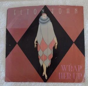 Elton John 45 RPM Single Wrap Her Up (Mislabeled) - Picture 1 of 4