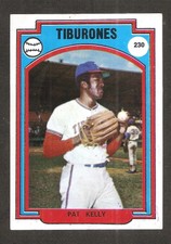 Pat Kelly 1972 Venezuelan Winter League Sticker #230 Rare *Set Break