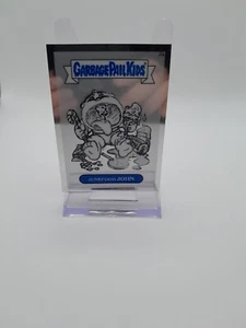 Garbage Pail Kids Original Chrome Series 1 Pencil Art Junkfood John - Picture 1 of 2