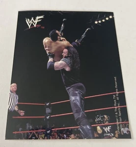Undertaker & The Rock WWF (TM) Wrestling Super Size Sticker 5.25”x4.125” - Bild 1 von 2