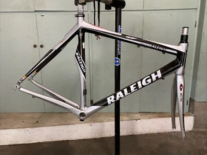 Raleigh Competition 57cm Carbon Fiber Frame Set, Easton EC70 Fork, 700c - Picture 1 of 12