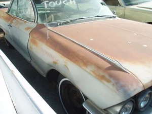 61 Cadillac Front Fender Filler to Bumper Used Rh Right ALU Filler Only 1961 - Picture 1 of 8