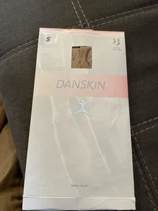 NEW Danskin Little Girls Shimmery Footed Tight Light Toast S 4-6 #331 - Picture 1 of 12