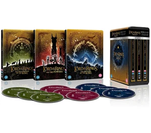 Der Herr der Ringe Trilogie STEELBOOK Sammlung 4K Ultra HD Blu-ray VERSIEGELT - Bild 1 von 1