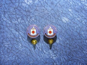 2 ~ USA CIA Central Intelligence Agency Logo Revers/Hutnadel Krawattennadeln - Bild 1 von 1