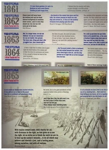 U.S. Civil War, 1861-1865-Set of 5 panes of 12 Forever Stamps Each-2011-2015-MNH - Picture 1 of 11