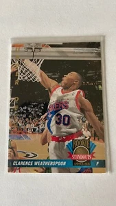 1992-93 Upper Deck Rookie Standouts Rookie Clarence Weatherspoon RS16 RC - Picture 1 of 2