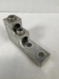 Ilsco PB2-600-2N Panelboard Stack Lug 2 Ports 2-Holes 600MCM-2 Stud 1/2in D2549. - Picture 1 of 5