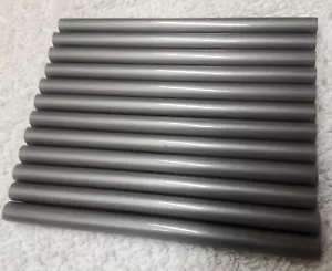 24 Silver Grey Mini Glue Sticks 4" Length 5/16 (.25) - Picture 1 of 2