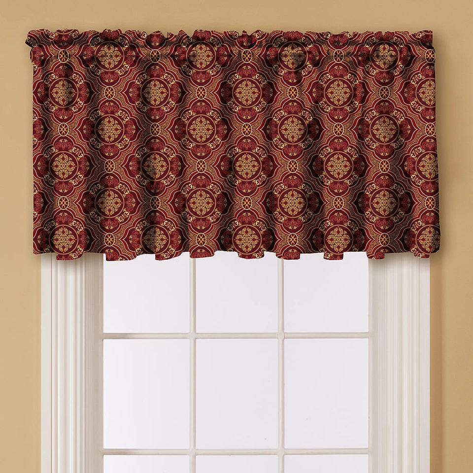  Красный графический балдахин Essential Home Carmel (1) 60x16""  - Изображение 1 из 1