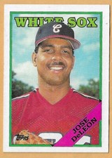 JOSE DeLEON CHICAGO WHITE SOX #634 - TOPPS NM-MT 1988