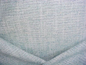 5-5/8Y Lee Jofa 2017160 Varona Lagoon Cream Textured Strie Upholstery Fabric - Picture 1 of 4