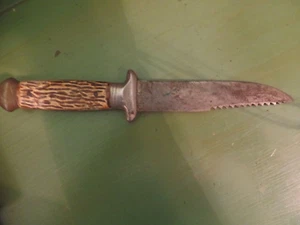 COLONIAL PROVIDENCE, U.S.A. 9" Serrated Hunting KNIFE-Take a L@@K - Picture 1 of 5