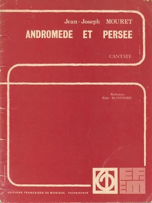 Mouret Andromede Et Persee Cantate Partituras Voz Violín Continuo Blanchard Foto 1 de 4
