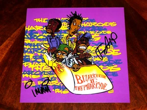 THE PHARCYDE IMANI & FATLIP SIGNED 12X12 BIZARRE RIDE 2 ALBUM COVER PHOTO!! - Picture 1 of 1