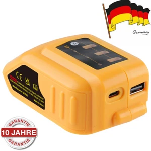 Für Dewalt DCB094K Port Akku Dual 14,4/18V XR USB Ladegerät Lithium Batterien - Bild 1 von 15