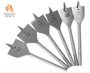 Brocas para madera de pala plana de 10-40 mm - Imagen 1 de 2