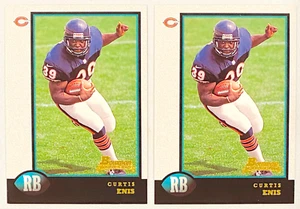(2) Curtis Enis 1998 Bowman Football ROOKIE NM RC Lot #20 - Bild 1 von 2