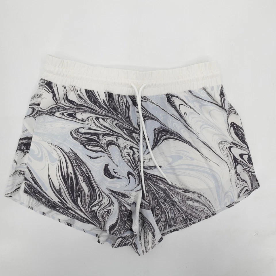 Pantalones cortos Athleta para mujer cintura elástica media cordón tiro alto Foto 1 de 4