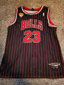 Chicago Bulls Jordan #23 The Finals Jersey Nike Flight RN#94878 Size52 - Picture 1 of 7