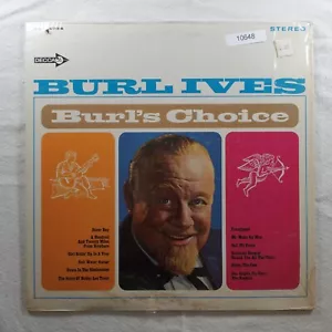 Burl Ives Burl'S Choice   Record Album Vinyl LP - Picture 1 of 4