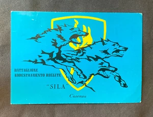 Cartolina Battaglione Addestramento Reclute SILA Cosenza - Esercito Italiano - Picture 1 of 2