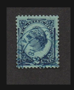 US #R152a silk paper variety, with Bath, Maine, 1878, handstamp cancel. Fine. - Picture 1 of 1