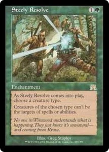 MTG - STEELY RESOLVE - Onslaught (R) - Picture 1 of 1