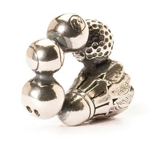 Cuenta Trollbeads Campeón Plata Esterlina, Artículo # 11334, RETIRADA - Imagen 1 de 4
