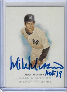 Mike Mussina Autographed 2006 Topps Allen and Ginter 225 Card - Picture 1 of 1