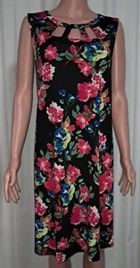 Apt 9 Dress, Black, Red, Blue & Yellow, 2XL, Pockets - Picture 1 of 2