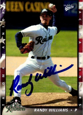 Randy Williams Signed 2004 MultiAd Tacoma Rainiers #35 Seattle Mariners - Image 1 of 2