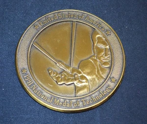 NATIONAL MEDAL OF TECHNOLOGY 1991 Medal Coin PEGASUS ROCKET Orbital Sciences - Picture 1 of 2