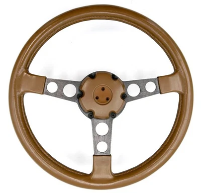 Volante Pontiac Firebird Formula bronceado OEM tirado de 1977 transmisión automática Foto 1 de 4