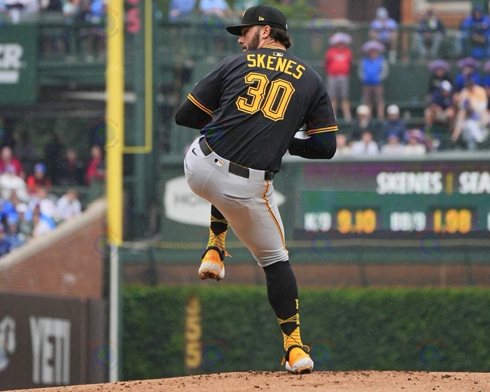 8x10 Photo PAUL SKENES Pittsburgh Pirates Rookie Of The Year All Star LSU - Image 1 of 1