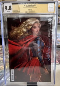 DC Vs Vampires #10 CGC 9.8 Signed Nathan Szerdy - Picture 1 of 3