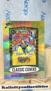 Fleer Brilliants Superman 2025 cubiertas clásicas #CC-8 - cómics de acción #583 - Imagen 1 de 5