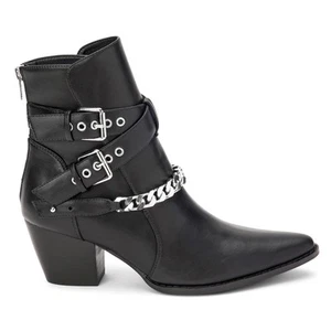 COCONUTS by Matisse Jill Pointed Toe Zippered Cowboy Booties Womens Size 8 M Cas - Picture 1 of 5
