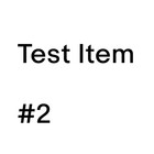 Test #2