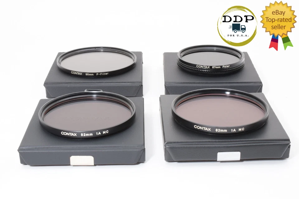 [Top Mint w/ Case ] Contax 86mm 67mm 82mm P-Filter 1A Camera Lens Filter JAPAN - Image 1 of 4