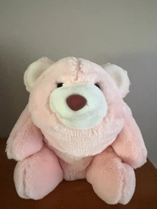 Gund Pink Snuffles Bear Plüsch 1980 Vintage 10 Zoll Stofftier Stofftier - Bild 1 von 6